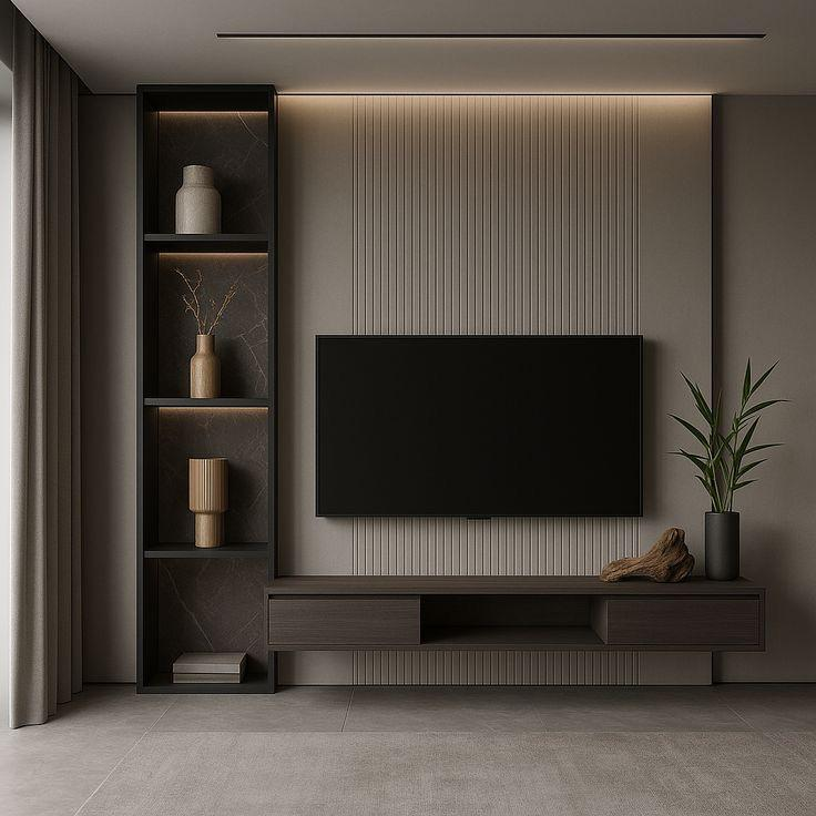 Hilaal TV wall design